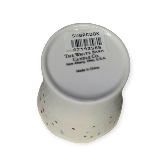 The White Barn Candle Company Sugar Cookie Christmas Tree Ceramic Votive Holder - Picture 7 of 9